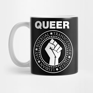 Team Rainbow LGBT Queer punk Mug